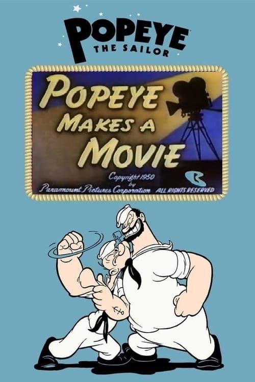 Key visual of Popeye Makes a Movie