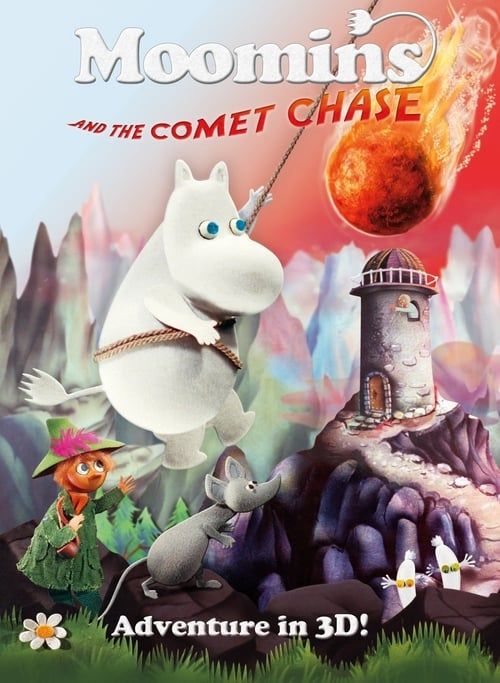 Key visual of Moomins and the Comet Chase