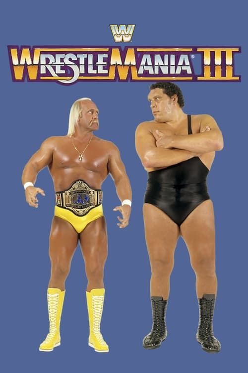 Key visual of WWE WrestleMania III