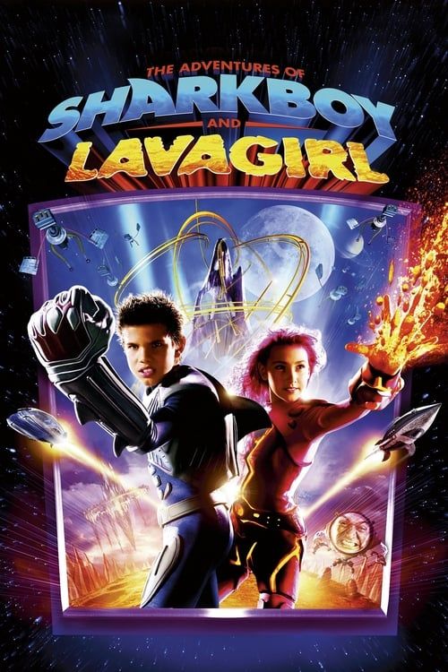 Key visual of The Adventures of Sharkboy and Lavagirl