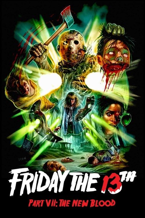 Key visual of Friday the 13th Part VII: The New Blood