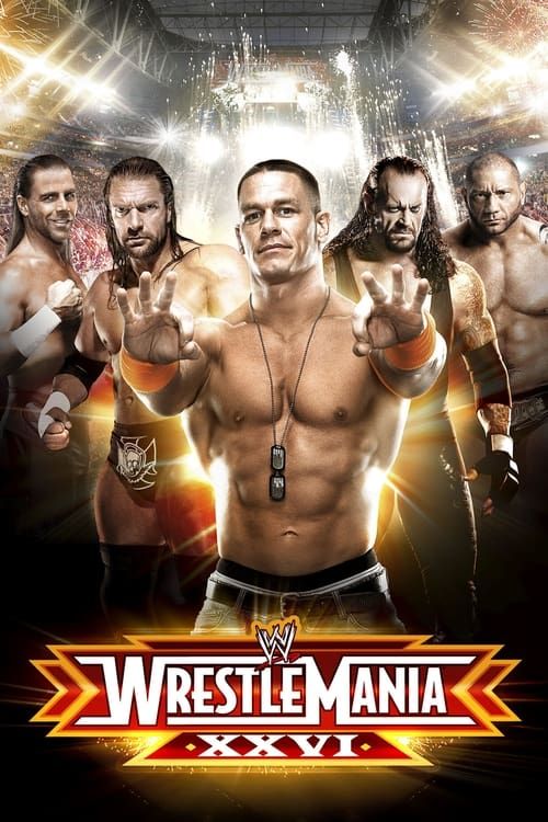 Key visual of WWE Wrestlemania XXVI