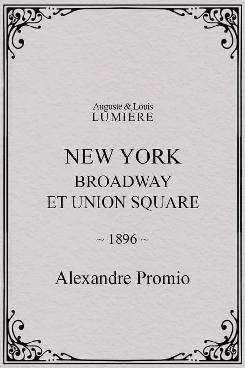 Key visual of New York: Broadway at Union Square