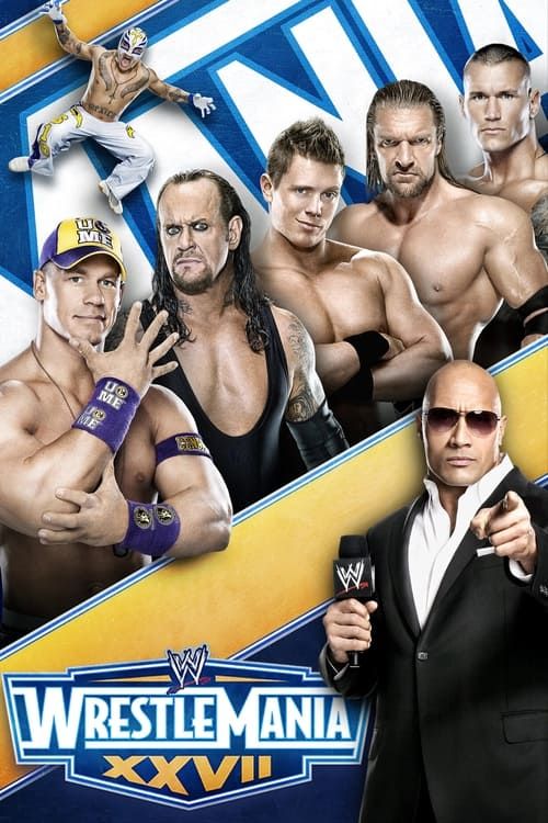 Key visual of WWE WrestleMania XXVII