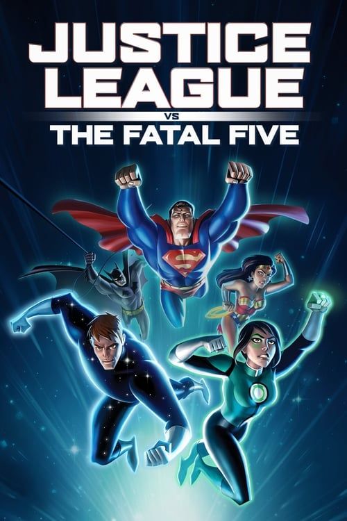 Key visual of Justice League vs. the Fatal Five
