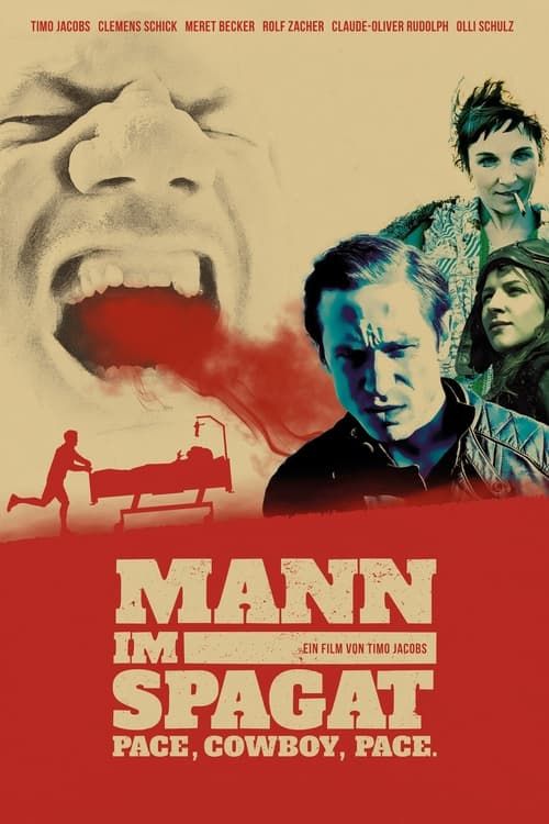 Key visual of Mann im Spagat