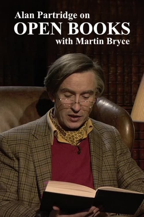 Key visual of Alan Partridge on Open Books with Martin Bryce