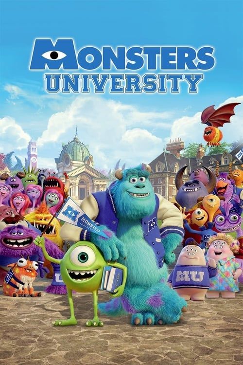 Key visual of Monsters University