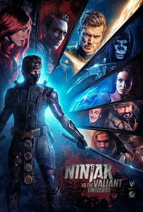 Key visual of Ninjak vs. the Valiant Universe