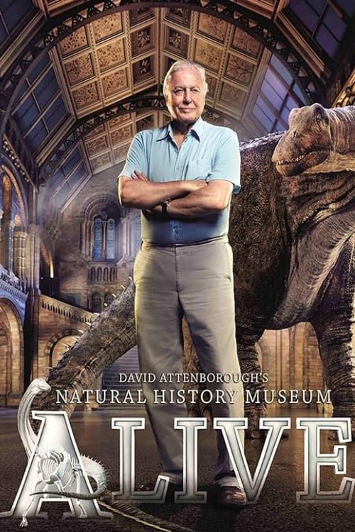 Key visual of David Attenborough's Natural History Museum Alive