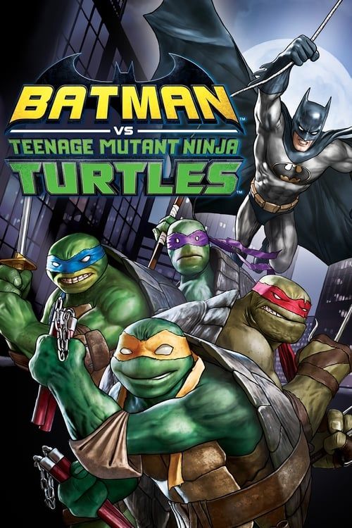 Key visual of Batman vs. Teenage Mutant Ninja Turtles