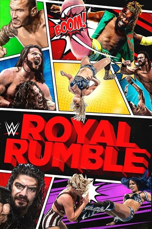 Key visual of WWE Royal Rumble 2021