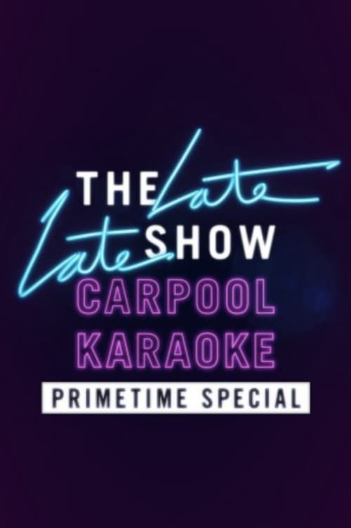 Key visual of Carpool Karaoke Primetime Special 2017