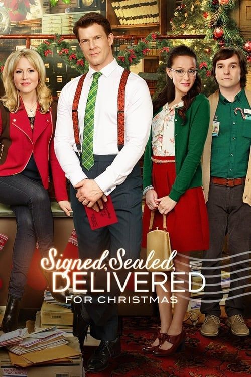 Key visual of Signed, Sealed, Delivered for Christmas