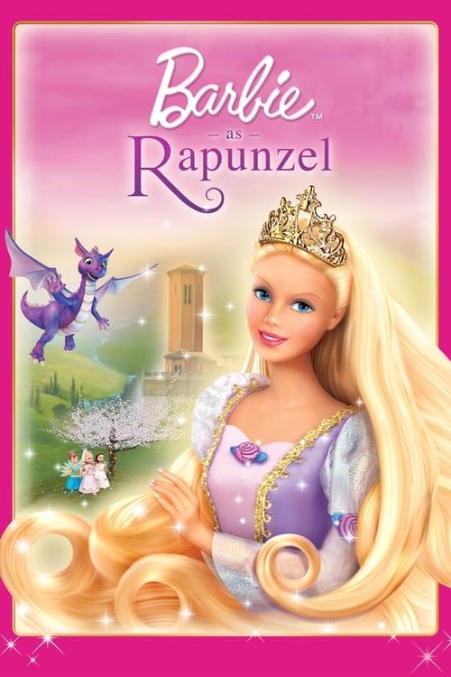 Key visual of Barbie as Rapunzel