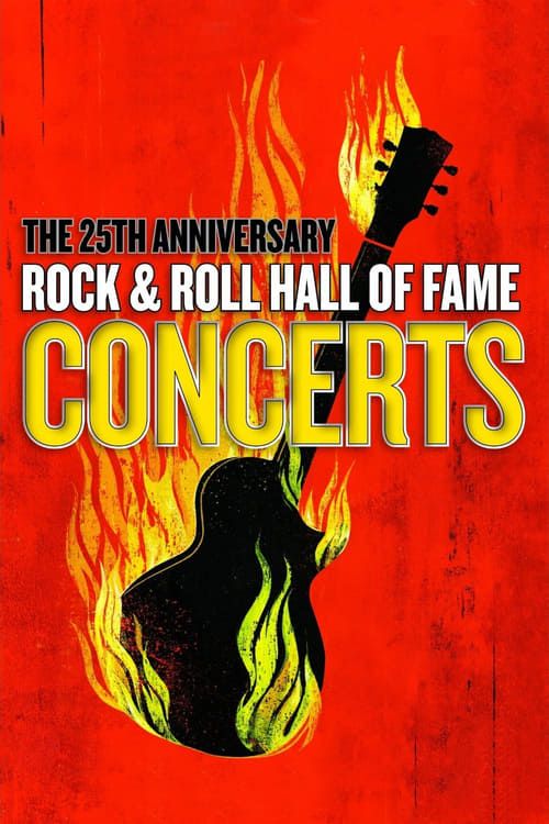 Key visual of The 25th Anniversary Rock and Roll Hall of Fame Concerts