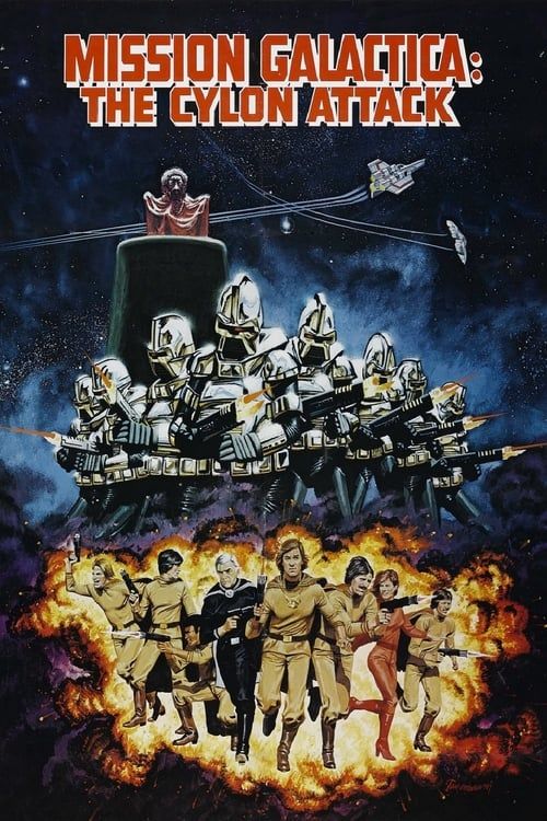 Key visual of Mission Galactica: The Cylon Attack