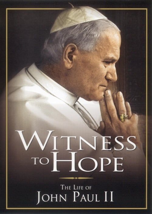 Key visual of Witness to Hope: The Life of Karol Wojtyla, Pope John Paul II