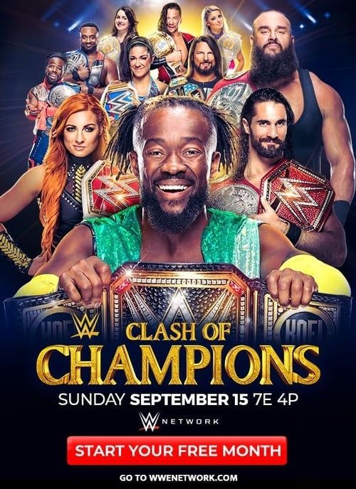 Key visual of WWE Clash of Champions 2019